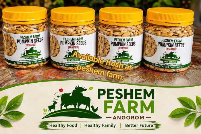 Peshem Farm roasted pumpkin seeds